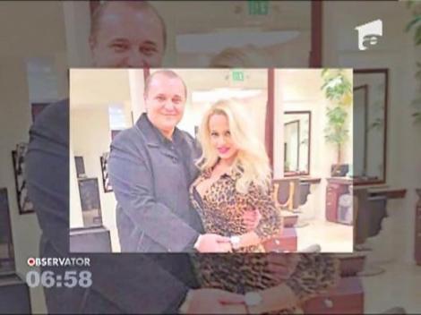 Anda Adam a primit de la Nick Radoi un buchet de o suta de trandafiri cu ocazia "Martisorului"