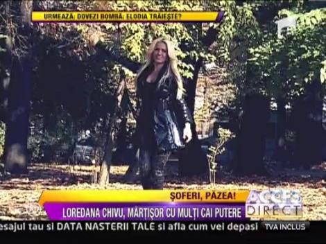 Loredana Chivu, bolid nou-nout, cadou de 1 martie