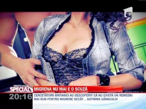 Cercetatorii britancii au descoperit ca nu exista un remediu mai bun pentru migrene decat... "aspirina saracului"