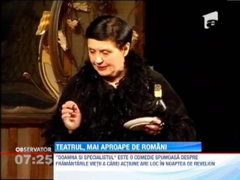 Zeci de personalitati s-au adunat Teatrul "Nottara" pentru a vedea piesa "Doamna si specialistu", proiect sustinut de trustul Intact si de Antena 3