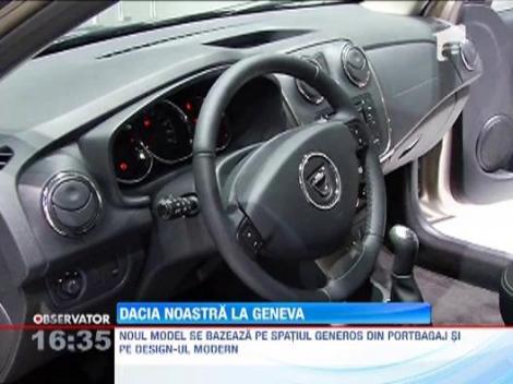 Dacia defileaza la Geneva cu ultimele doua modele: noul Logan MCV si o serie limitata Duster