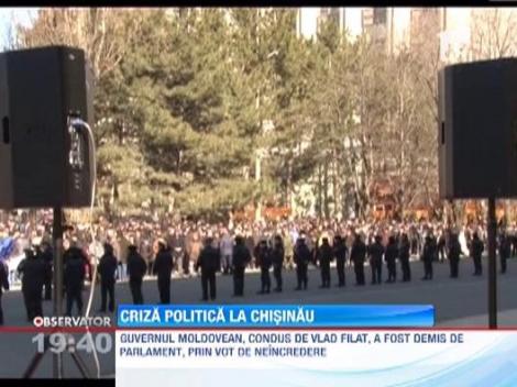 Moldovenii de peste Prut au ramas fara Guvern