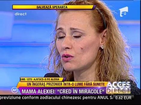 Campania "Salveaza Speranta": Alexia risca sa fie aruncata in strada alaturi de mama ei