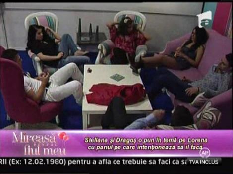 Steliana si Dragos au facut glume unul pe seama celuilalt!
