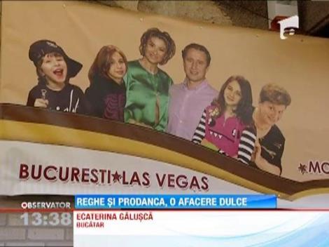 Ana Maria Prodan si Laurentiu Reghecampf si-au deschis un magazin de placinte