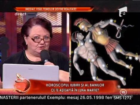 Horoscopul iubirii si al banilor pentru luna Marti: Gemeni