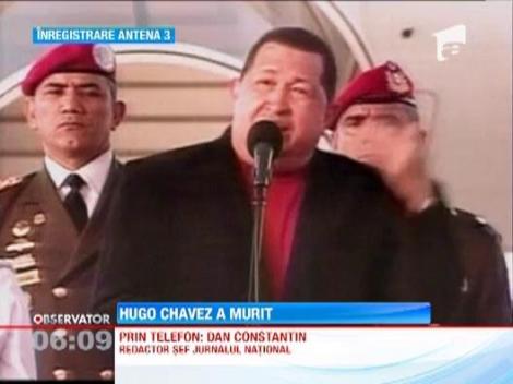 Venezuela e in doliu! Hugo Chavez a pierdut lupta impotriva cancerului