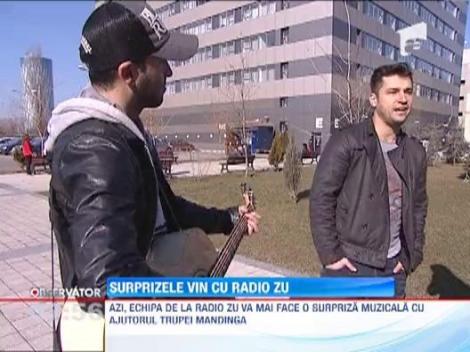 Radio ZU i-a facut o surpriza de neuitat unei tinere: concert Deepcentral in aer liber!