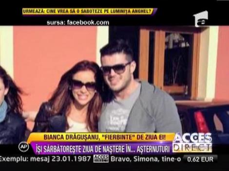 Bianca Dragusanu, racita cobza de ziua ei