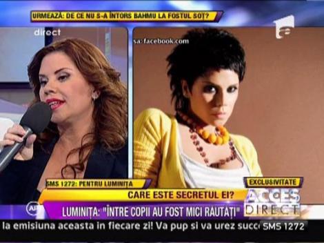 Luminita Anghel: "Nu-l las pe David sa cante"