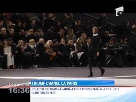 Colectia Chanel, triumf la Paris