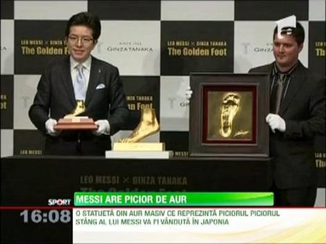 Piciorul din aur a lui Leo Messi costa 4 milioane de euro