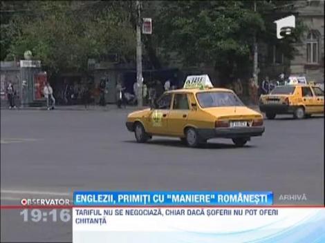 Suporterii englezii, primiti cu tarife "speciale" de taximetristi si speculanti