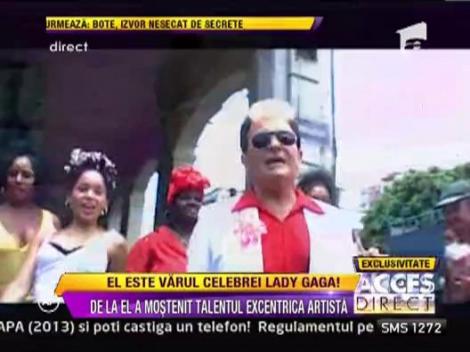 Verisorul artistei Lady Gaga, Cristiano Malgioglio, canta la Acces Direct