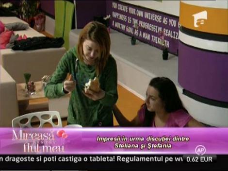 Stefania si Steliana au avut un schimbat de replici acide