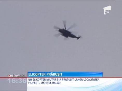 Elicopter militar prabusit in Bacau