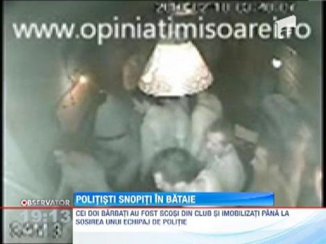 UPDATE / Politisti anchetati dupa ce au fost implicati intr-o bataie in club