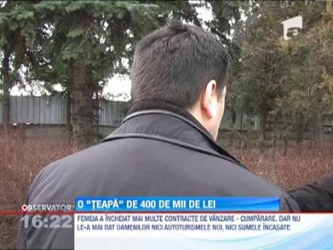 Teapa de 400 de mii de lei, cu masini, la Piatra Neamt