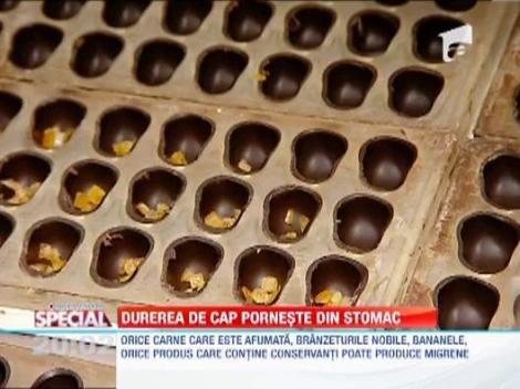Dulciurile pot provoaca dureri puternice de cap