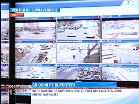 90 de camere de supraveghere au fost amplasate in zona Arenei Nationale