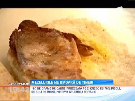 Mezelurile dubleaza riscul bolilor de inima!