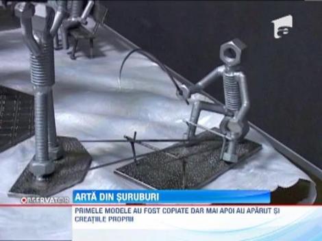 Opere de arta din suruburi