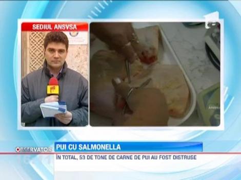 37 de mii de pasari dintr-o ferma, infectate cu Salmonella