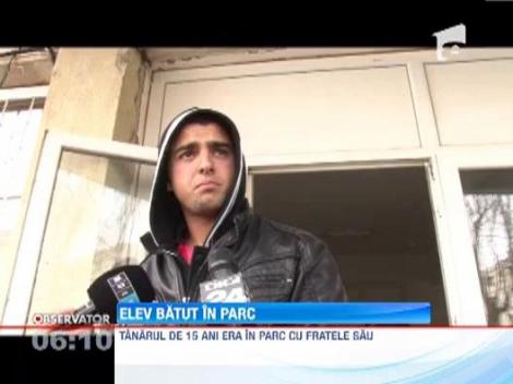 Targoviste: Un elev a fost batut dupa ce i-a cerut socoteala unui tanar pentru felul in care se uita la el