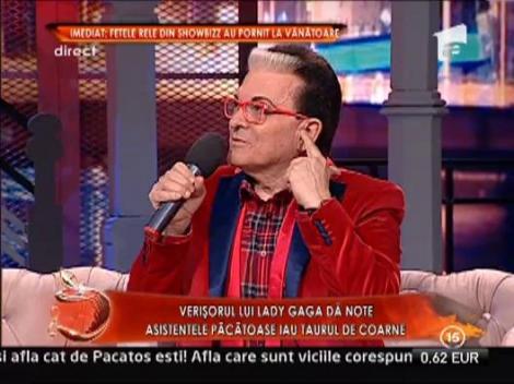 Varul celebrei Lady Gaga, Cristiano Malgioglio, da note asistentelor pacatoase!