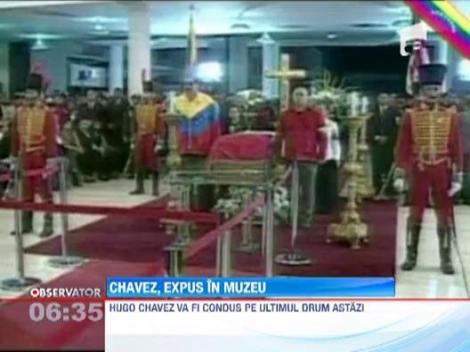 Hugo Chavez, expus la muzeu! Trupul sau va fi imbalsamat si depus intr-un sicriu de sticla