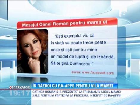 Fiicele Mioarei Roman, in razboi cu RA-APPS pentru vila mamei