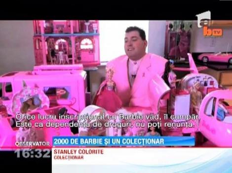 Pasiune bizara! Un american de 41 de ani colectioneaza papusi Barbie