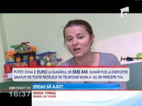 VREAU SA AJUT! / S-a nascut cu edem la ambele picioare