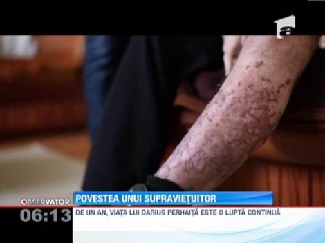 IMAGINI SOCANTE! / Ofiterul criminalist Darius Perhaita, povestea unui supravietuitor