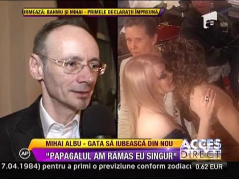 Mihai Albu, optimist dupa divort: "As vrea sa imi refac viata. Am doar 50 de ani"