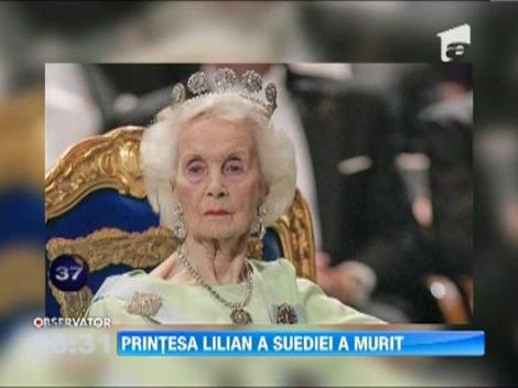 Printesa Lilian a Suediei a murit
