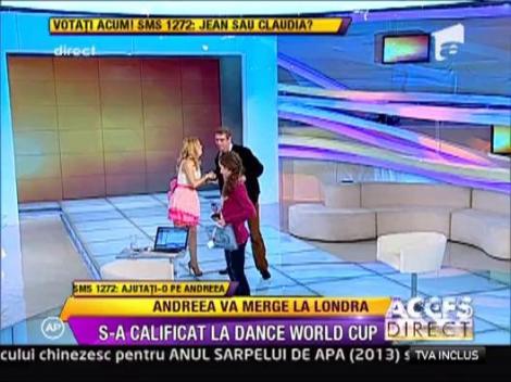 Andreea Grigore s-a calificat la Dance World Cup!
