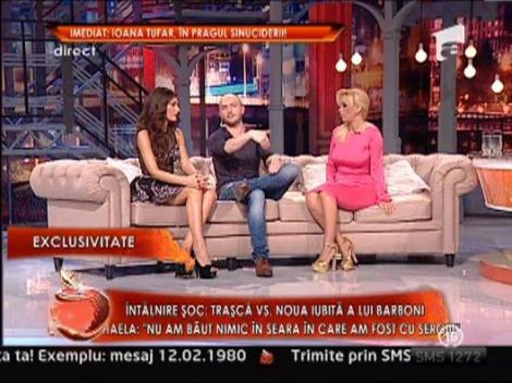 Mihaela: "Nu sunt genul acela de fata si Sergiu nu a fost prima vedeta cu care am iesit"