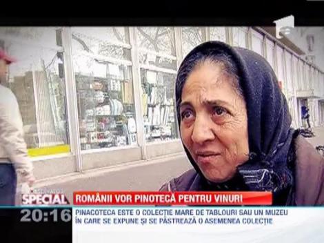 Romanii vor pinoteca pentru vinuri