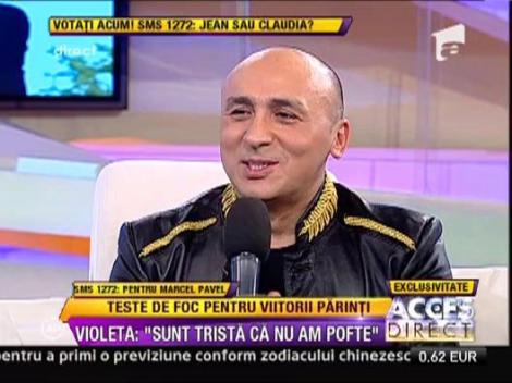 Violeta: "Sunt trista ca nu am pofte"