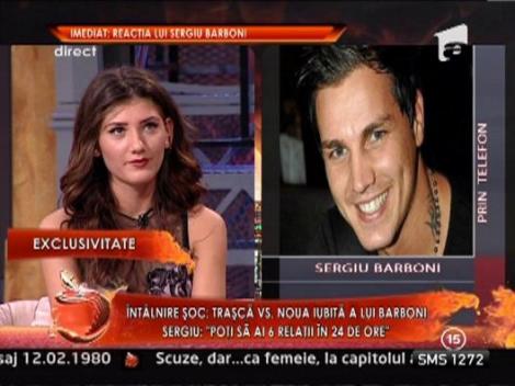 Sergiu Barboni: "Cu Mihaela am fost doar o noapte"