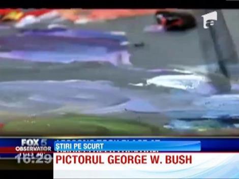 Fostul presdinte american George W. Bush s-a apucat de pictura