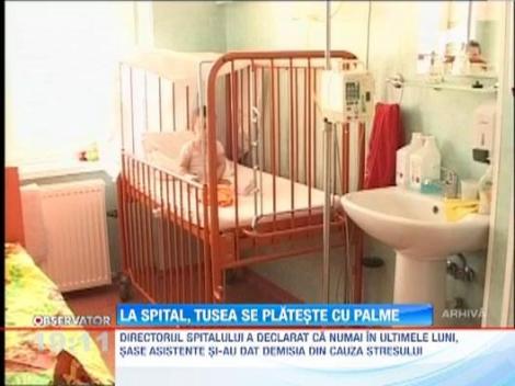 O asistenta din Sibiu a plesnit o fetita bolnava pentru ca a indraznit sa tuseasca!