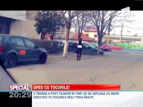 Mersul pe tocuri, sport extrem