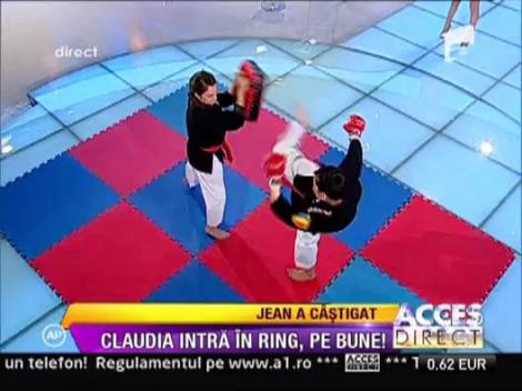 Claudia Patrascanu a pierdut pariul cu Jean Paler