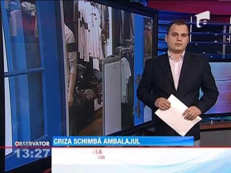 Criza economica a schimbat ambalajul