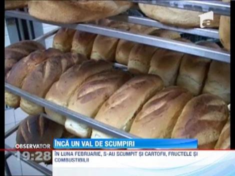 Inca un val de scumpiri! Preturi mai mari la paine si carne