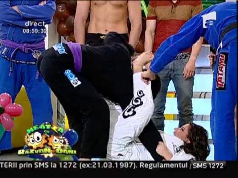 Roxana Vancea, experta in Jiu Jitsu brazilian! Si-a pus adversarul la pamant dintr-o singura miscare