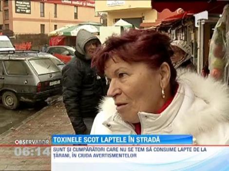 Vanzatorii nu iau in serios scandalul laptelui contaminat cu aflatoxina
