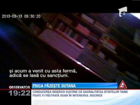 Frica pazeste sutana! Preotii nu se leapada de masura BOR nici daca-i pici cu ceara